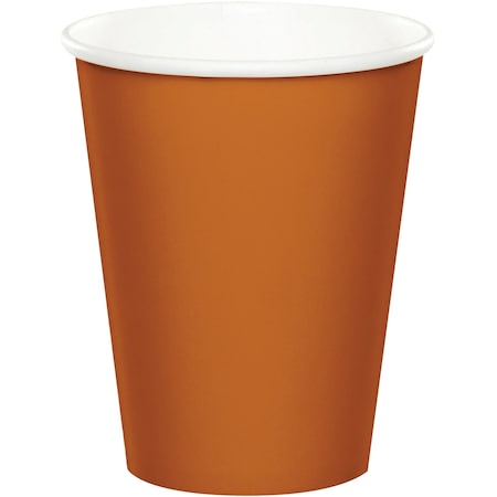 Touch Of Color Pumpkin Spice Orange Cups, 9oz, 240PK 323394